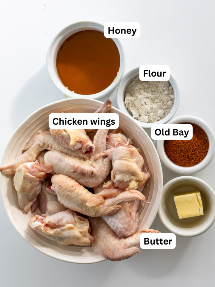 Crispy Honey Old Bay Wings (Oven Baked) ⋆ DelMarValicious Dishes