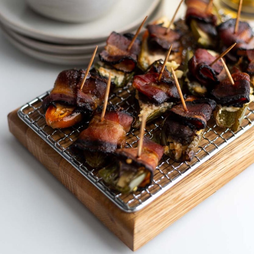 Oven Baked Jalapeno Bacon Dove Poppers ⋆ DelMarValicious Dishes